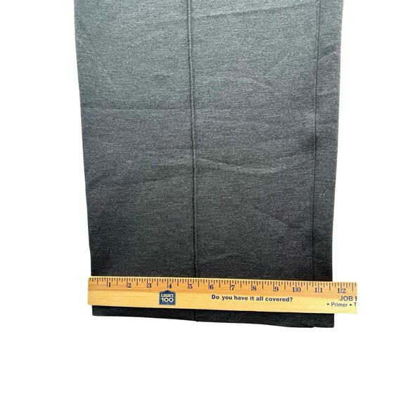 SPANX AirEssentials® Brushed Straight Leg Pant Sz Petite 1X Dark Heather Grey - Picture 9 of 15